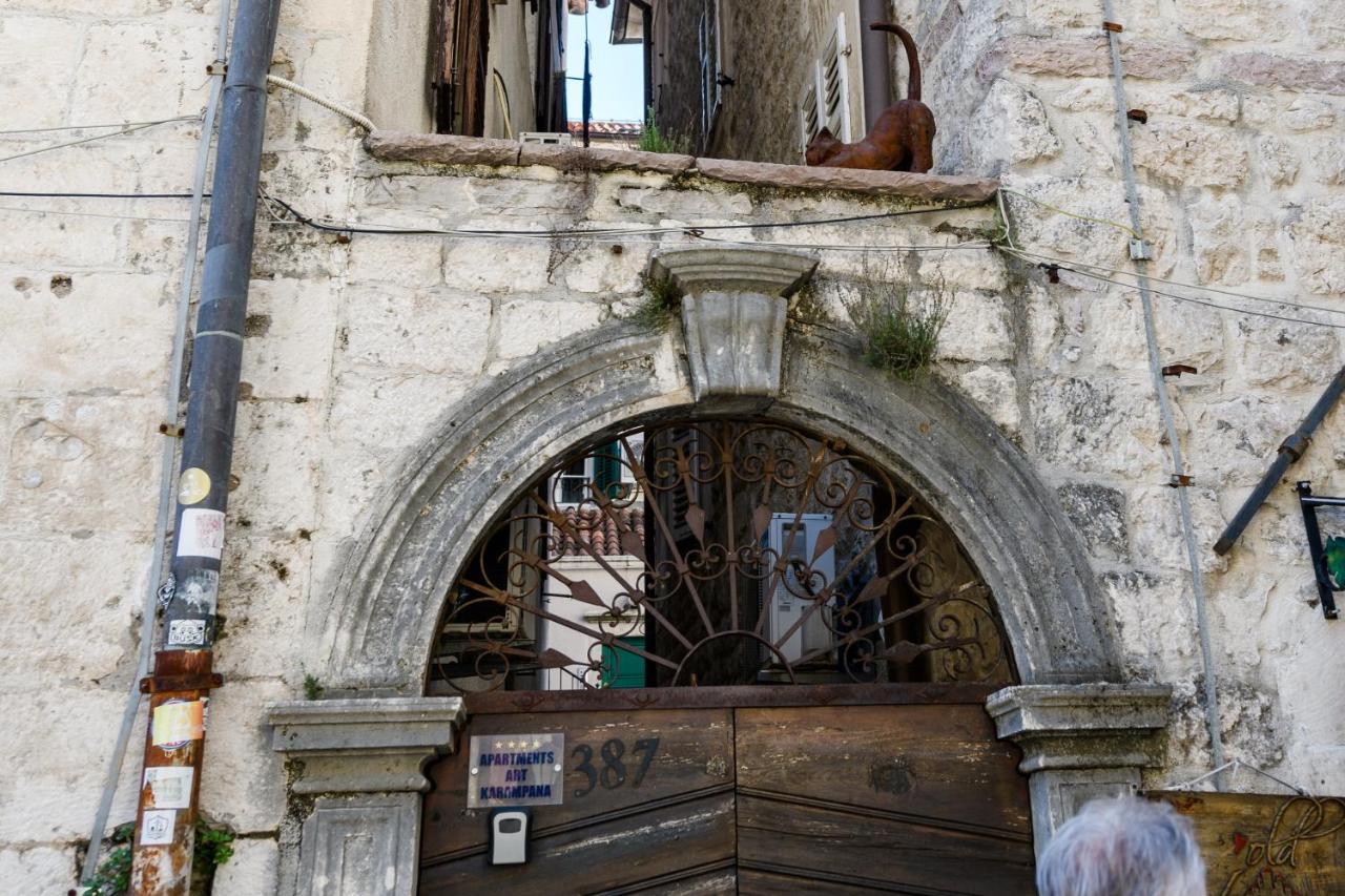 Apartmani Art Karampana Kotor Exteriér fotografie